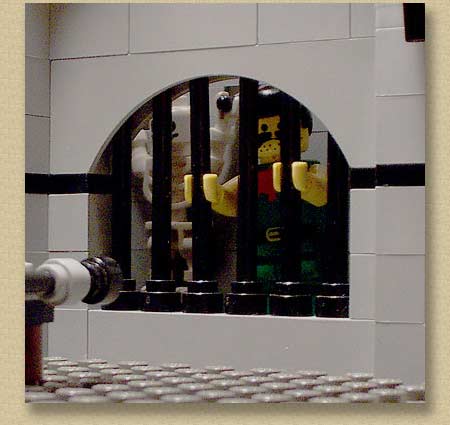 The prisoner awaits his fate